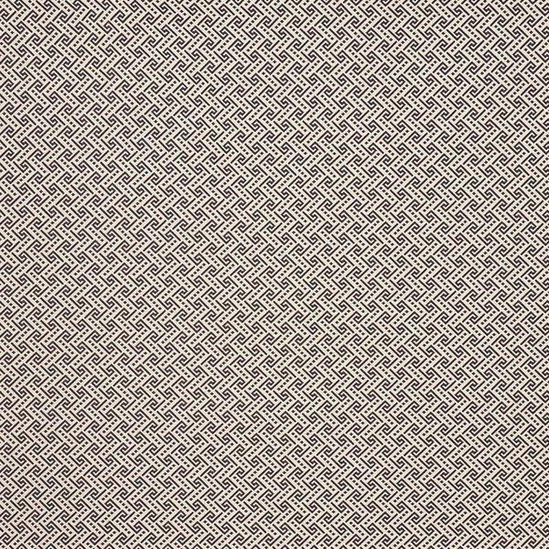 Schumacher Ionic Weave Black Fabric - Image 4