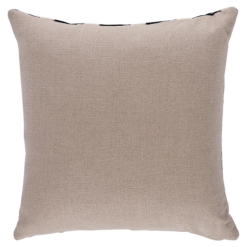 Schumacher Ivory 20" X 20" Tutsi Pillow - Image 2