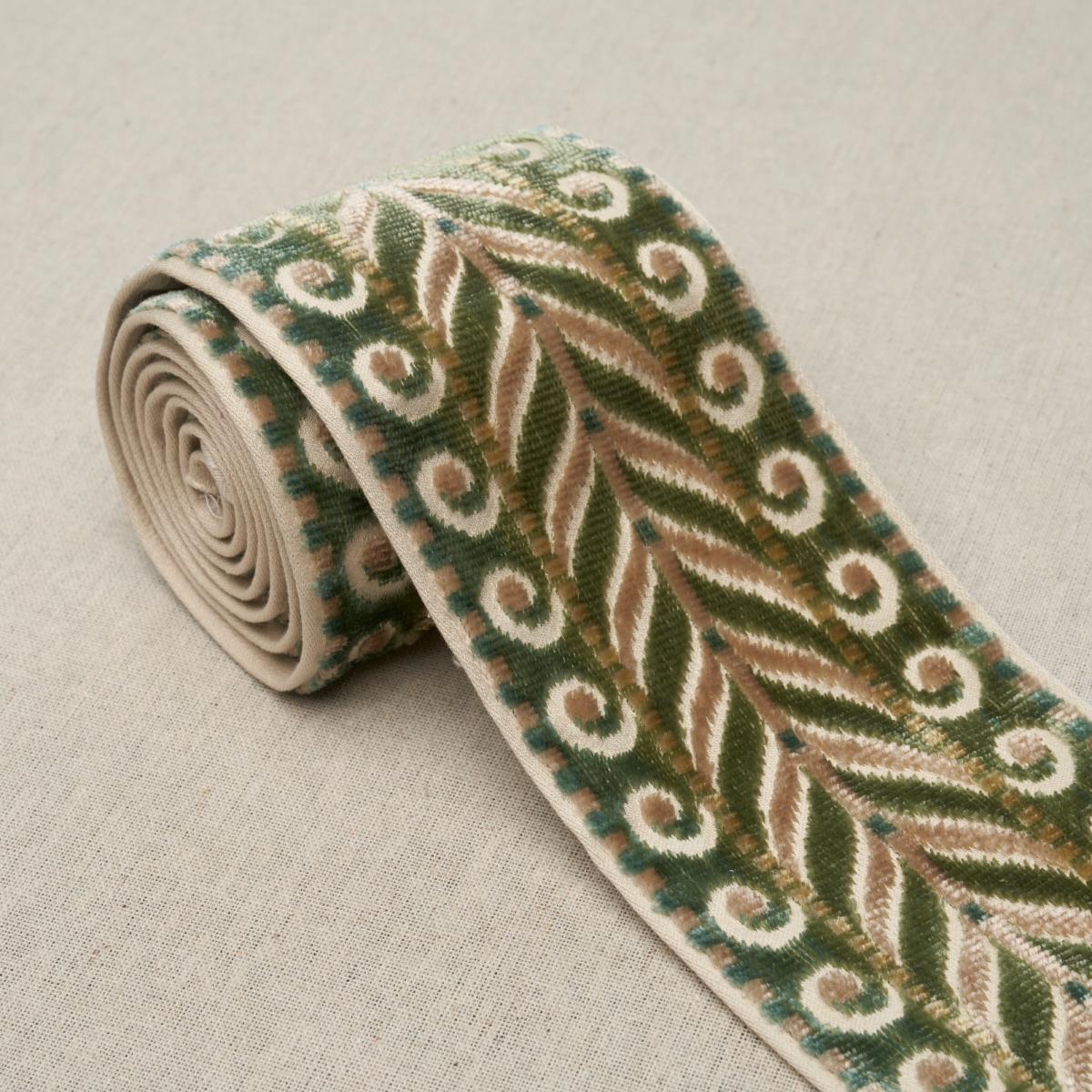 Schumacher Jade Marion Velvet Tape - Image 3