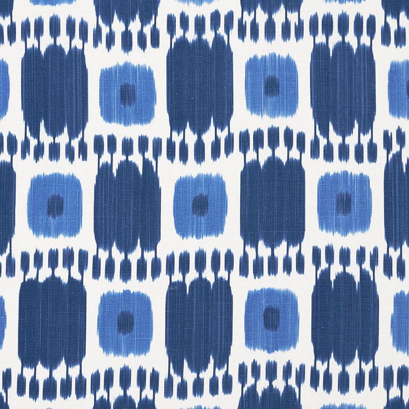 Schumacher Kandira Blues Fabric