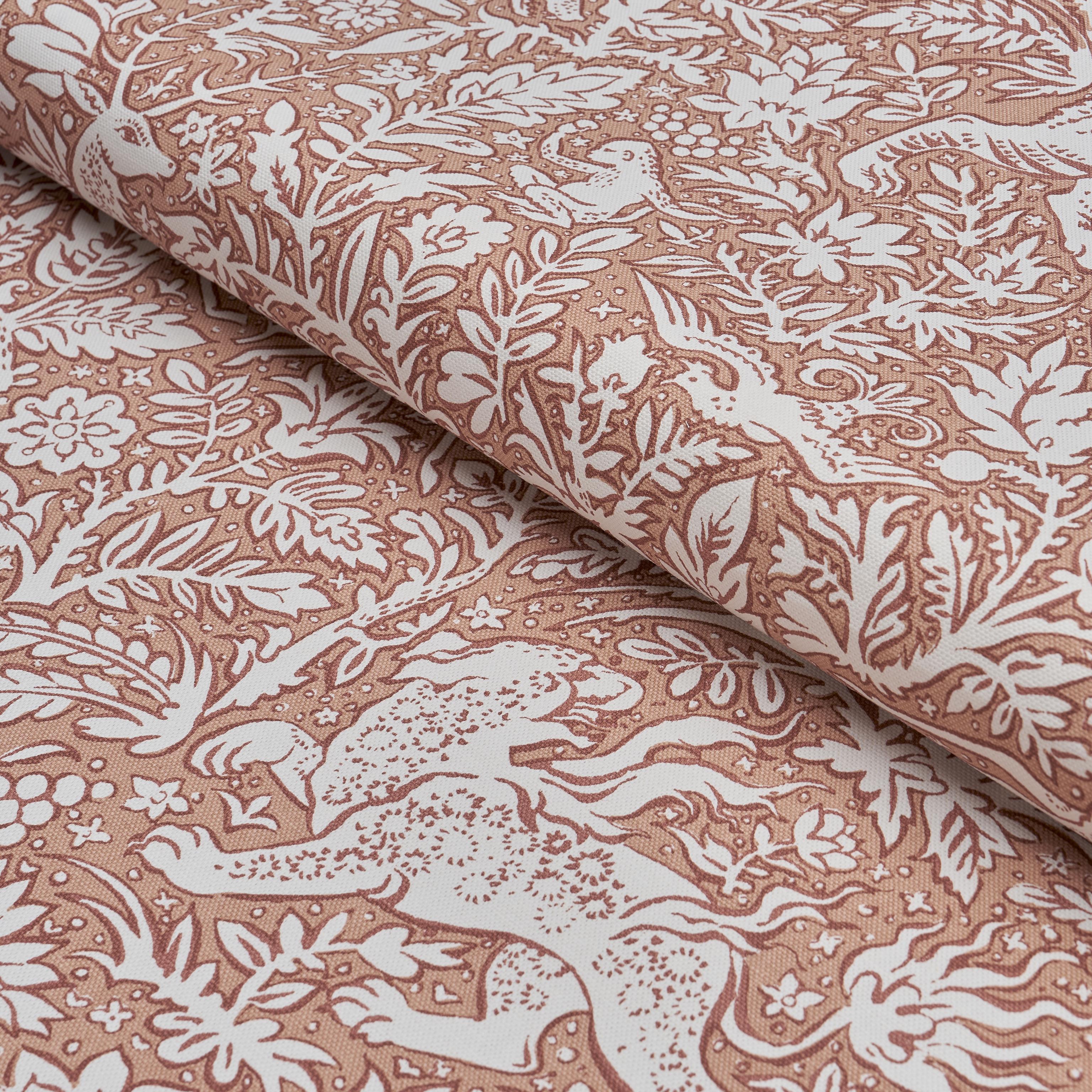 Schumacher Khan'S Park Mediterranean Spice Fabric - Image 4