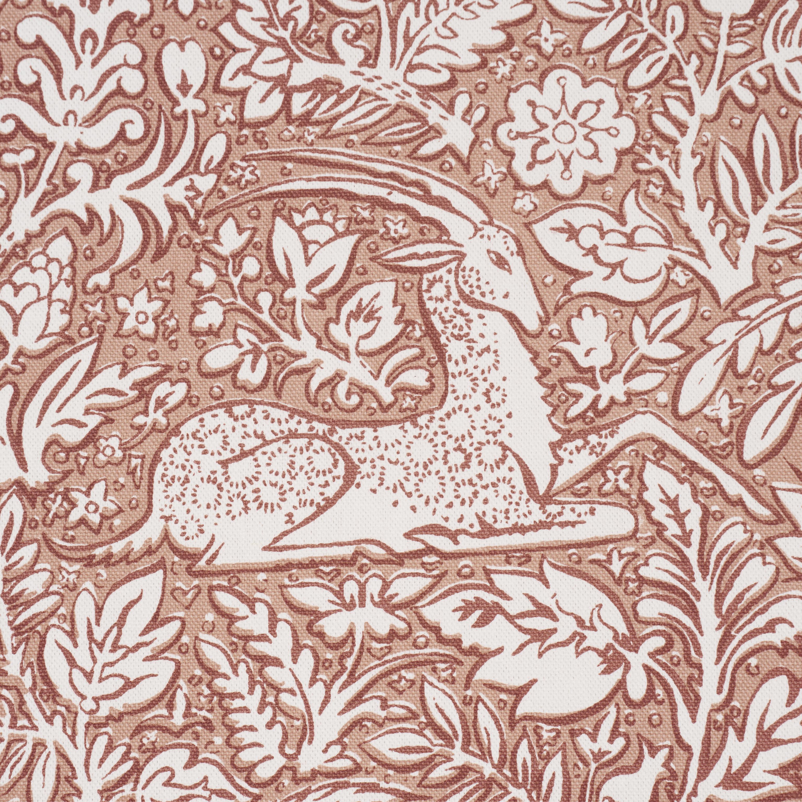 Schumacher Khan'S Park Mediterranean Spice Fabric - Image 5