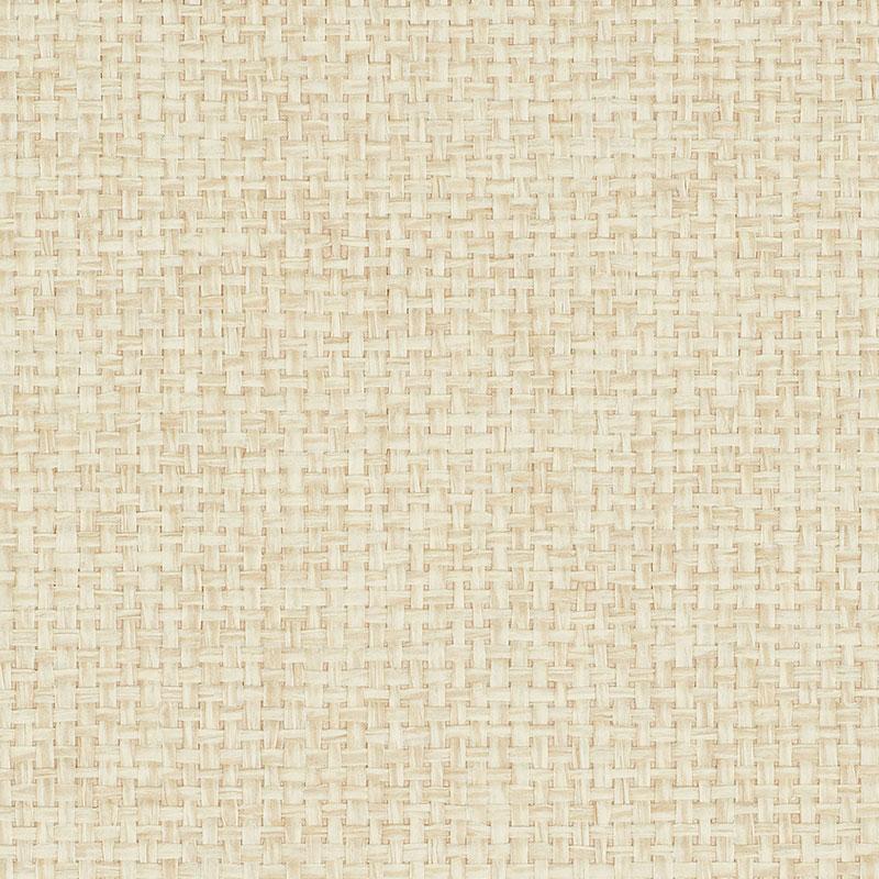 Schumacher Kiko Paperweave Natural Wallpaper - Image 3