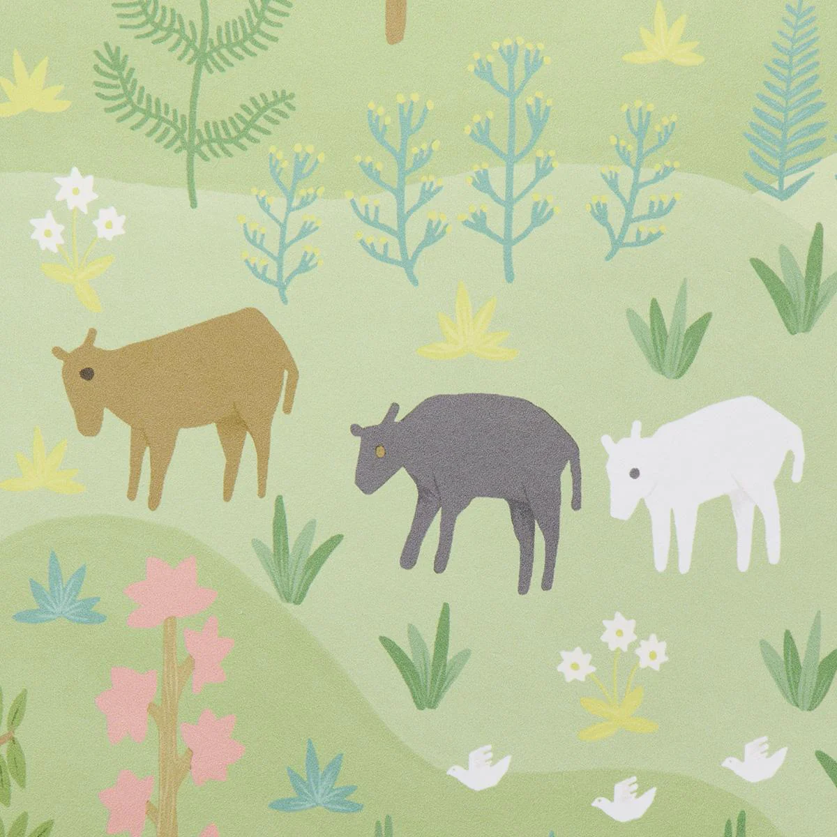 Schumacher Las Colinas Green Wallpaper - Image 3