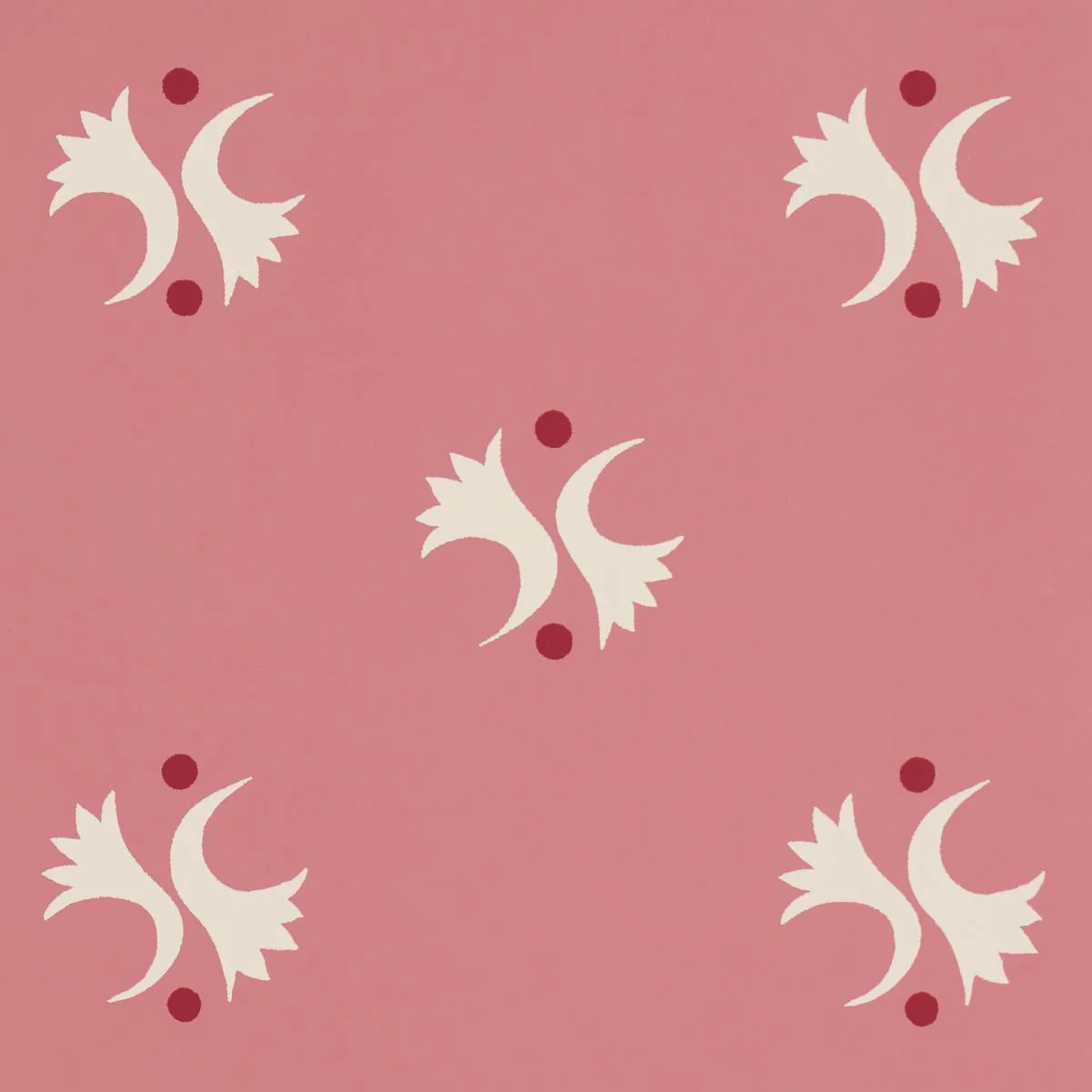 Schumacher Lavigne Rouge Wallpaper - Image 3