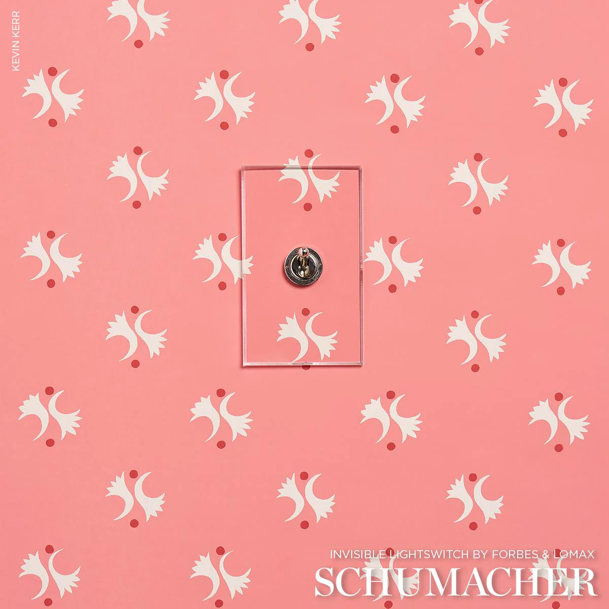 Schumacher Lavigne Rouge Wallpaper - Image 6