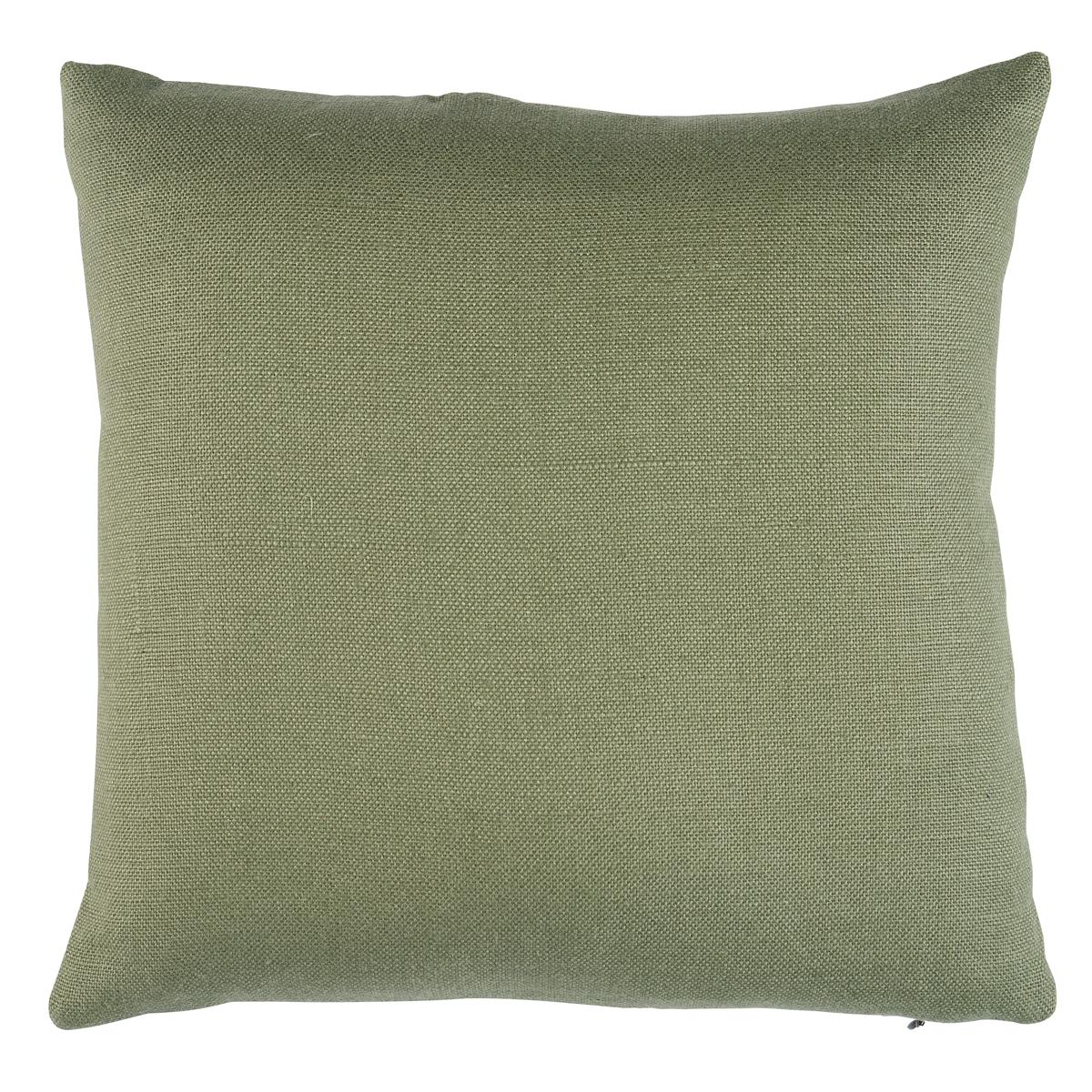 Schumacher Leaf & Blush 18" X 18" Ashoka Pillow - Image 2