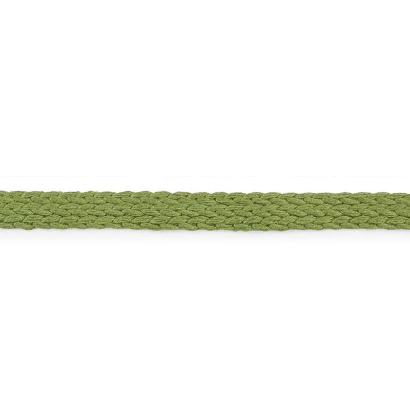 Schumacher Leaf Braided Linen Tape Medium - Image 2