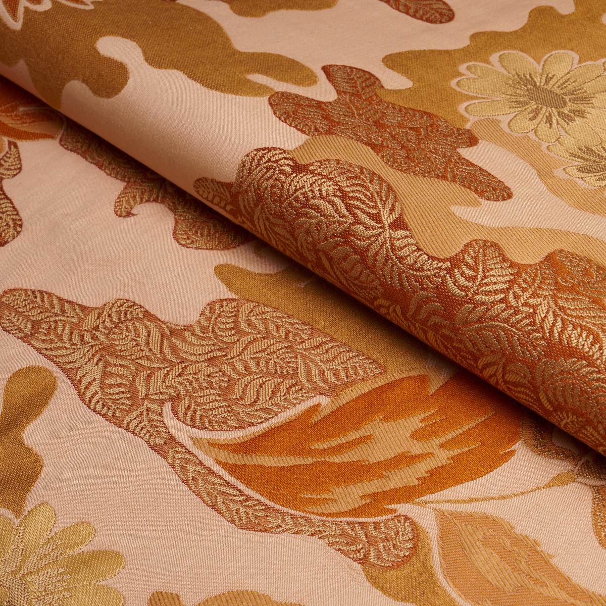Schumacher Lian Dream Coral Fabric - Image 5