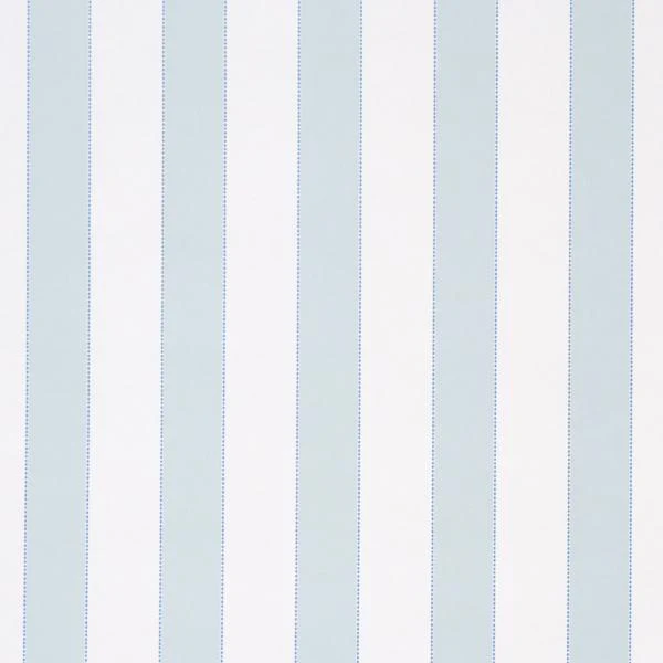 Schumacher Louise Stripe Ice Wallpaper - Image 3