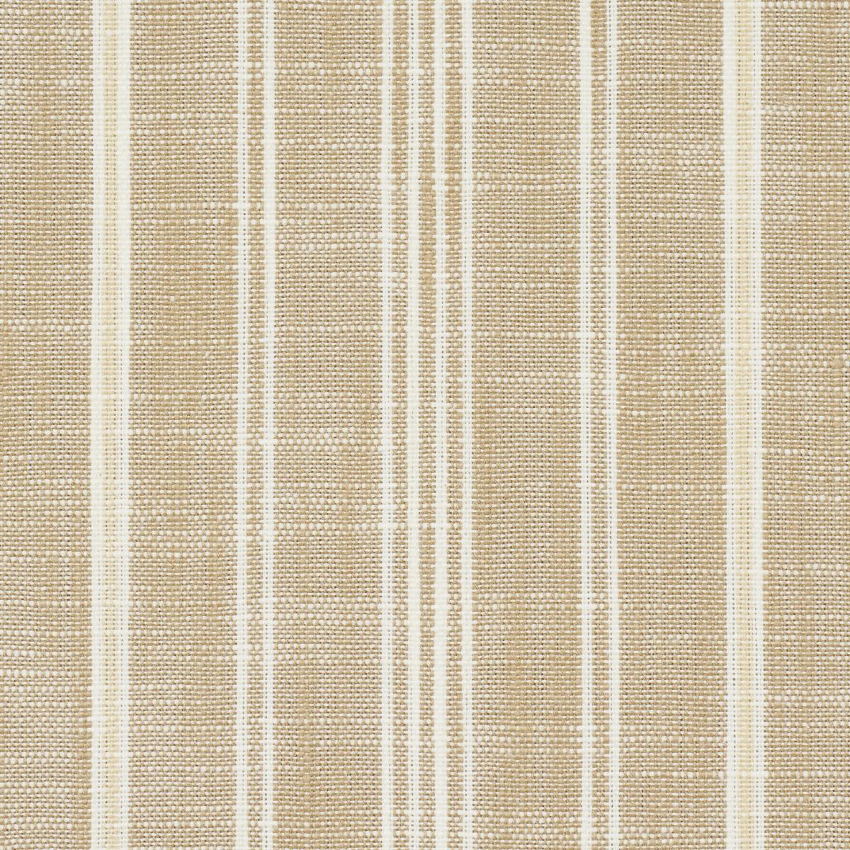 Schumacher Lucy Stripe Neutral Fabric - Image 3