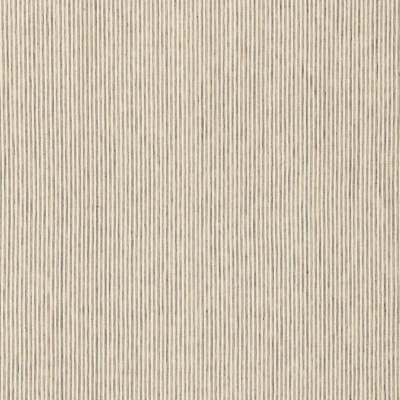 Schumacher Mackay Linen Stripe Sheer Ash Fabric - Image 2