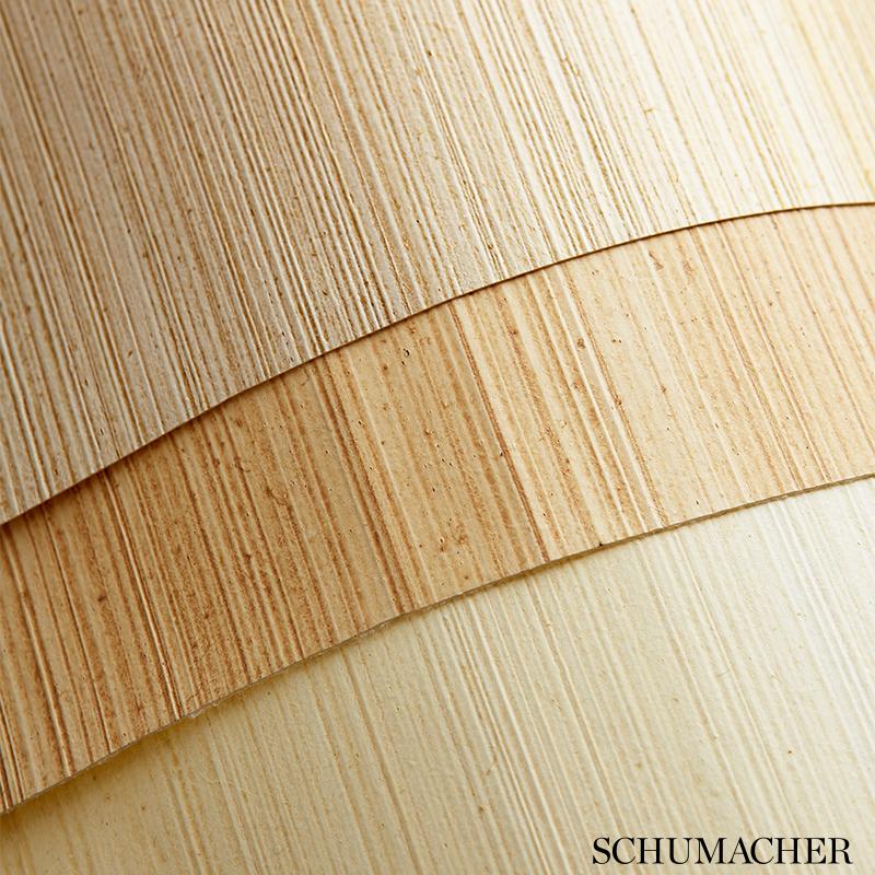 Schumacher Malta Strie Stucco Wallpaper - Image 2