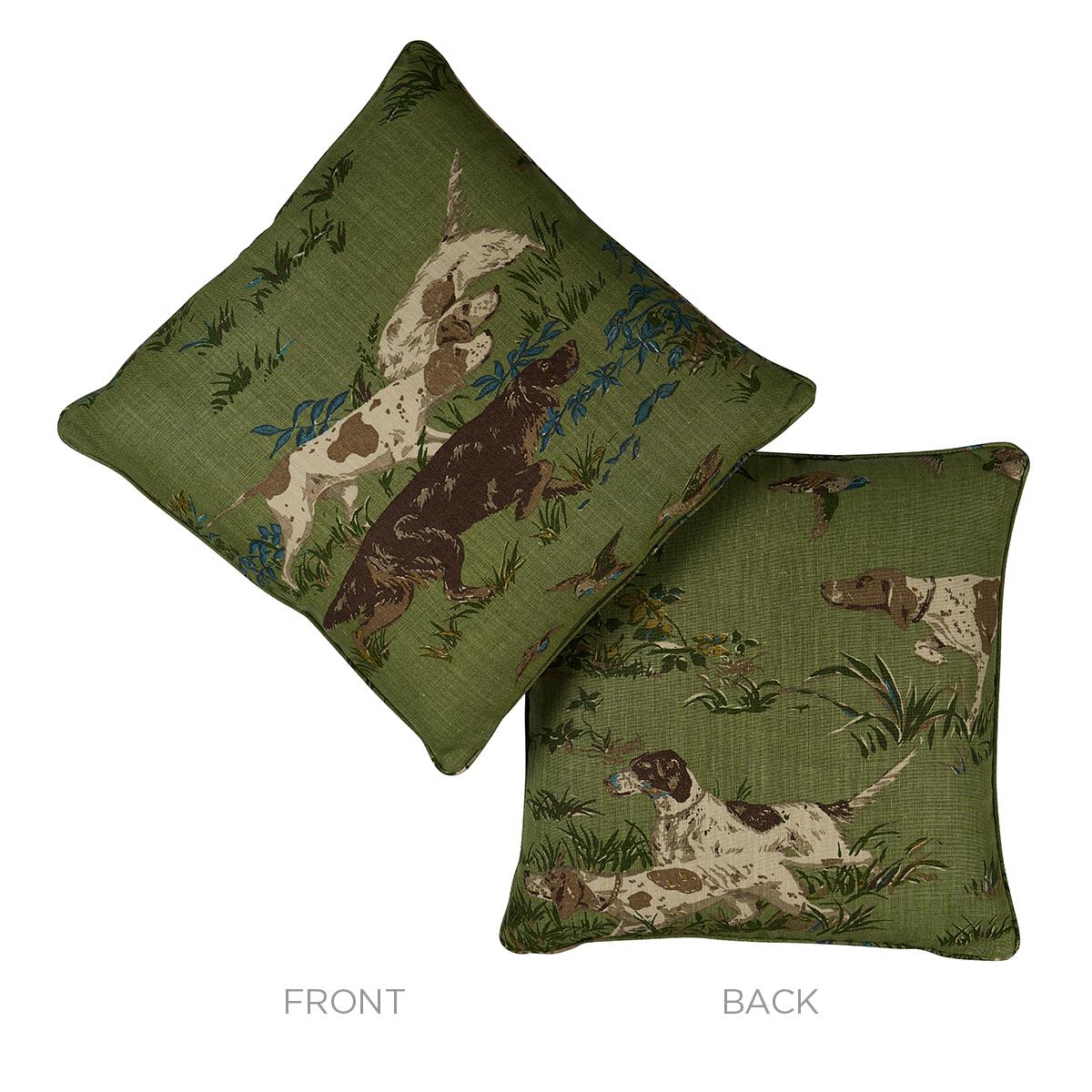 Schumacher Meadow 22" X 22" Pointers Pillow - Image 5