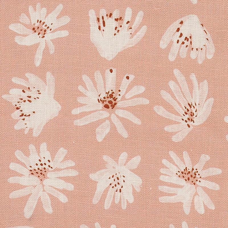 Schumacher Meadow Rock Blush Fabric - Image 3