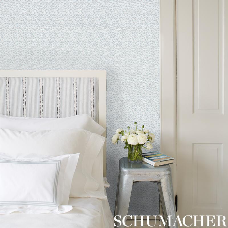 Schumacher Meander Moss Wallpaper - Image 3
