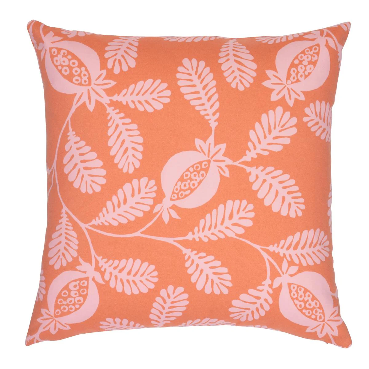 Schumacher Melon 20" X 20" Lanzadera Vine I/O Pillow