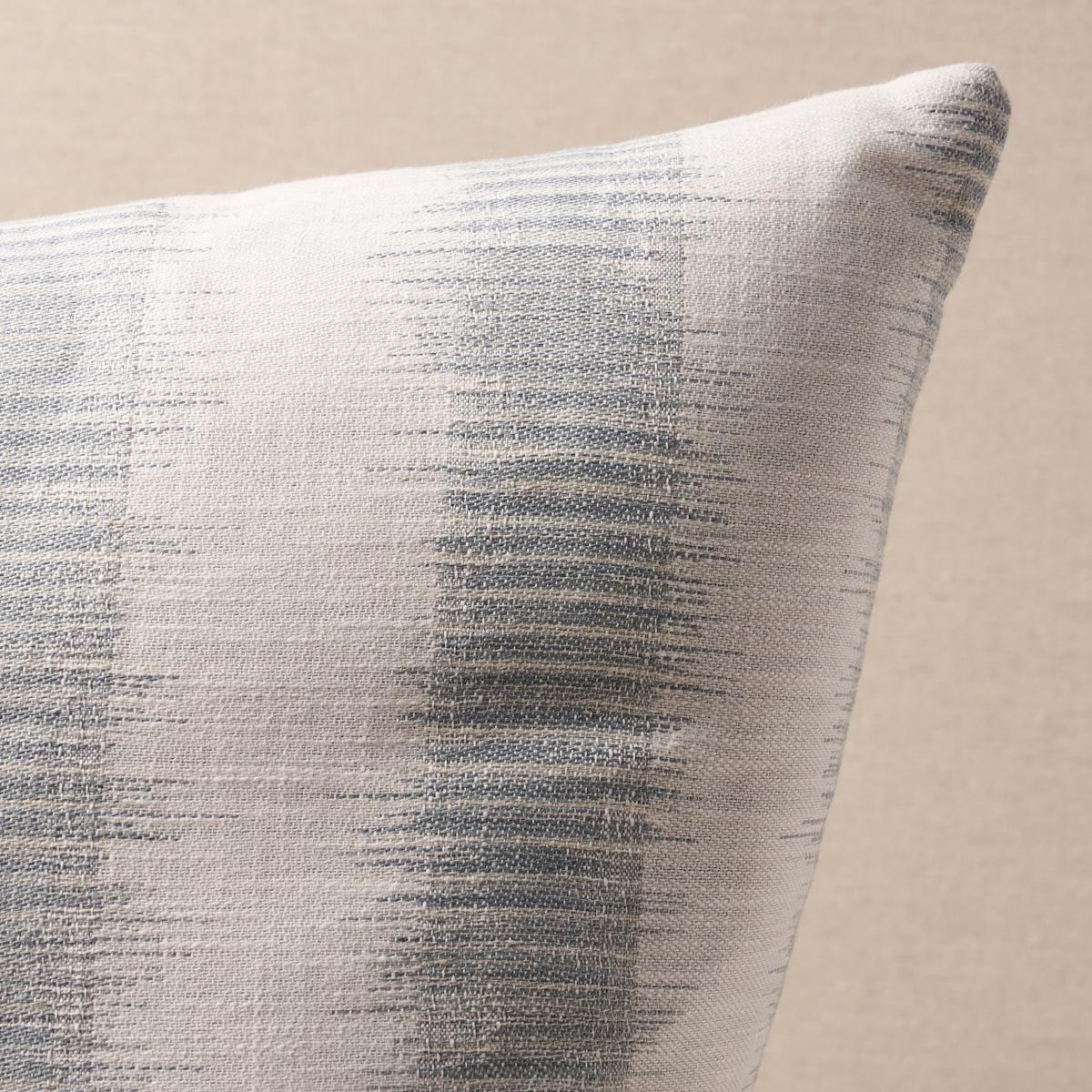 Schumacher Mineral 18" X 18" Attleboro Ikat Pillow - Image 2