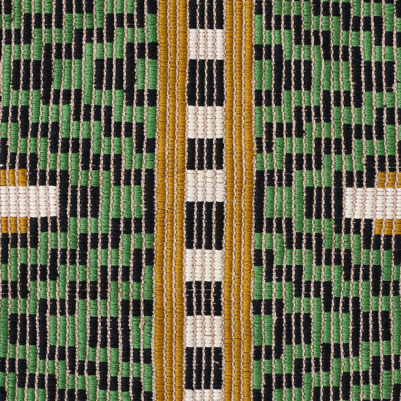 Schumacher Mixco Hand Woven Brocade Jewel Fabric - Image 3