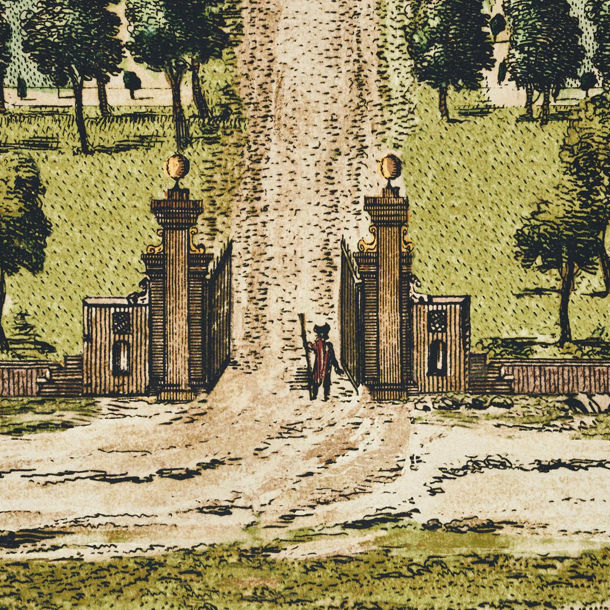 Schumacher Mr. Darcy 3 Panel Set Pemberley Green Wallpaper - Image 6