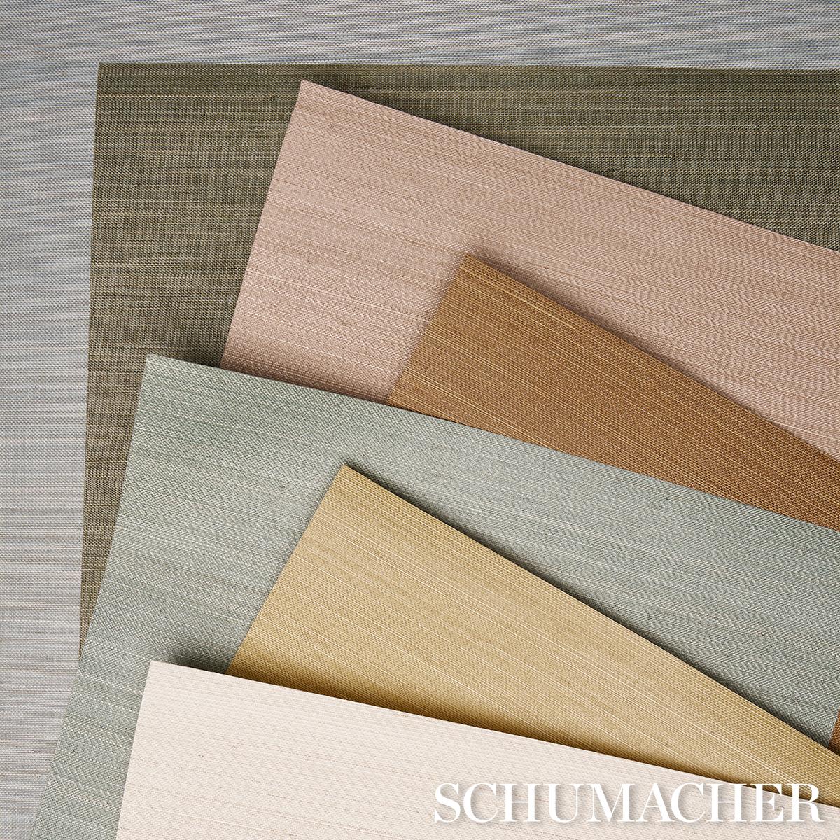 Schumacher Musa Abaca Wallcovering Ivory Wallpaper - Image 7