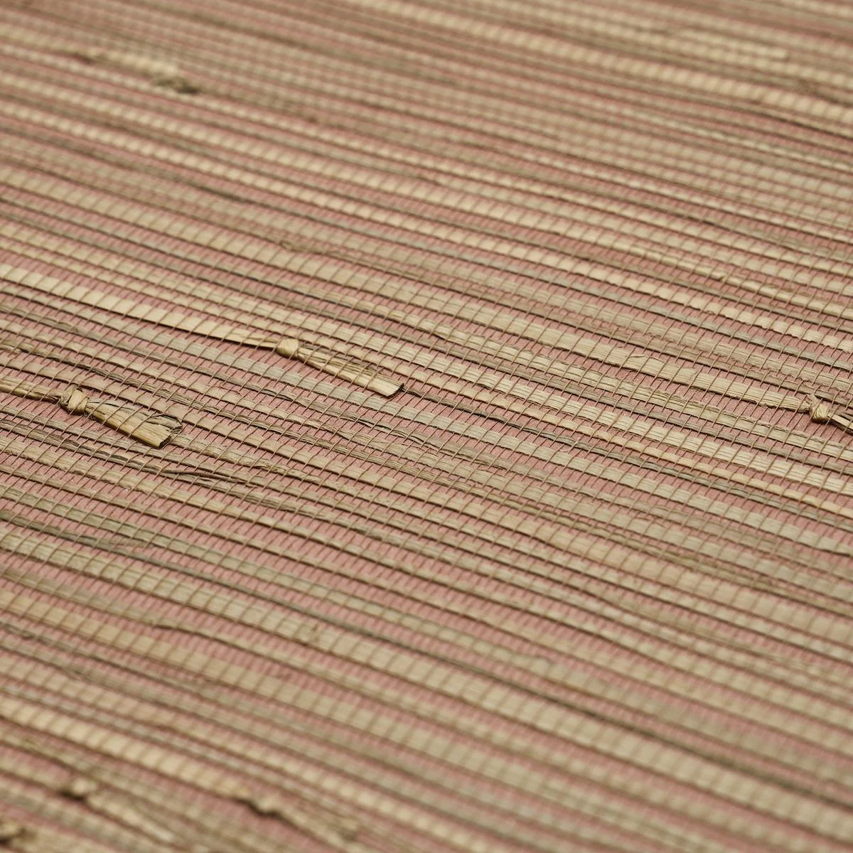 Schumacher Nami Rushcloth Woodrose Wallpaper - Image 3