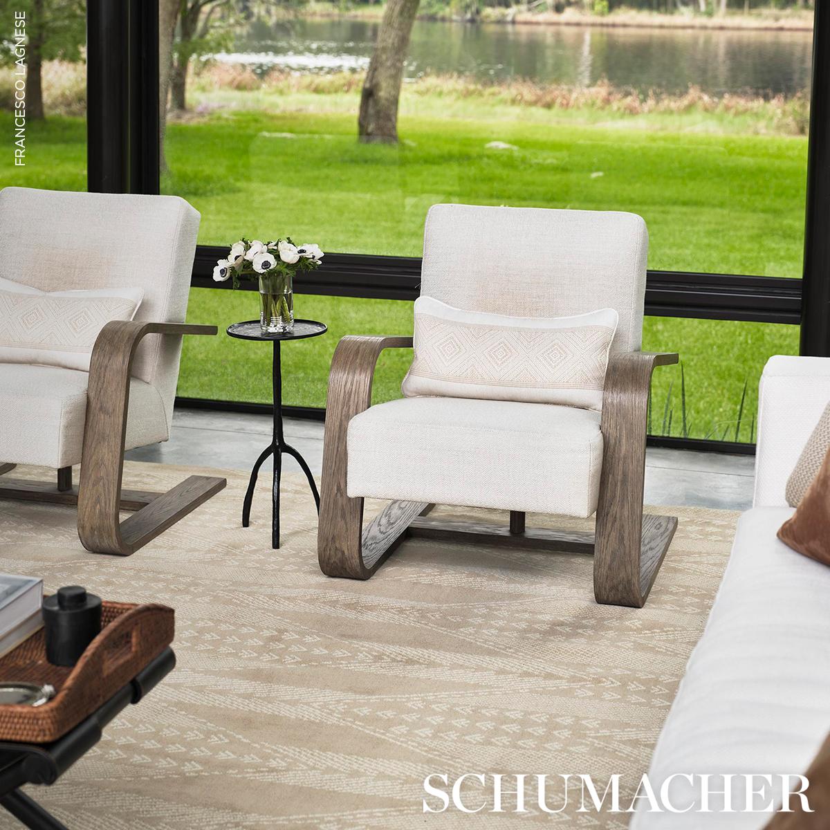 Schumacher Natural 10' X 14' Fitzgerald Rug - Image 5