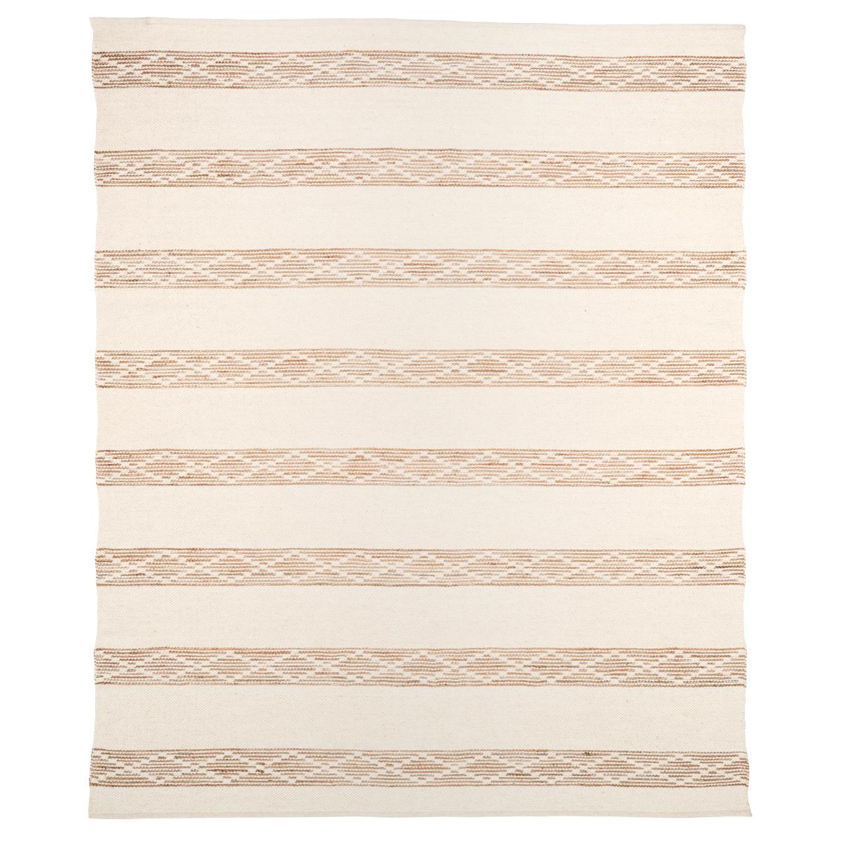 Schumacher Natural 1.17' X 0.83' Sequoia Stripe Jute Rug - Image 3