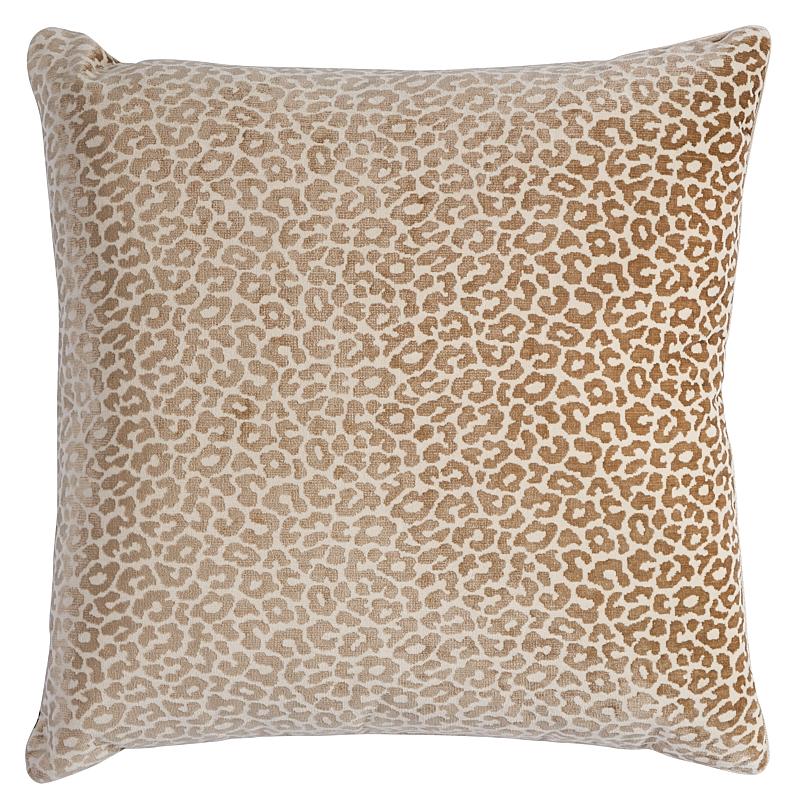 Schumacher Natural 18" X 18" Madeleine Pillow