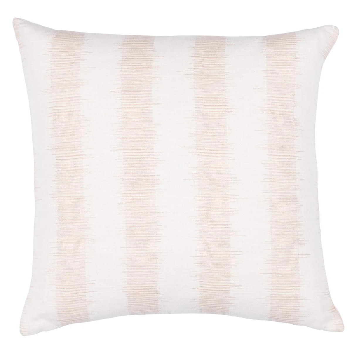 Schumacher Natural 20" X 20" Attleboro Ikat Pillow