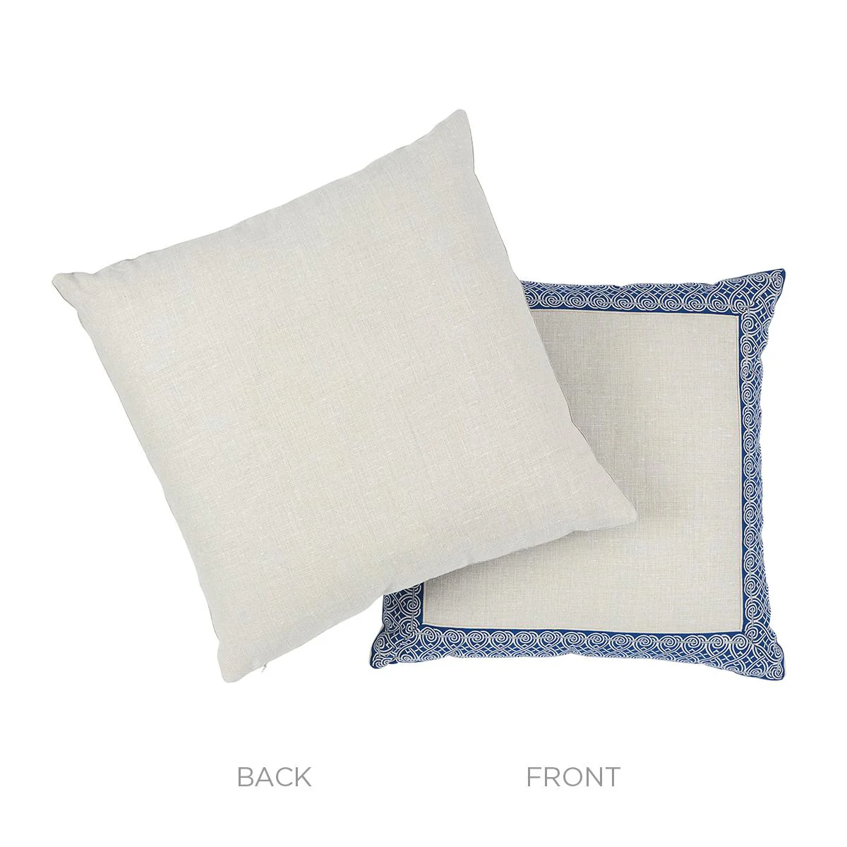 Schumacher Navy 20" X 20" Suzette Pillow - Image 4