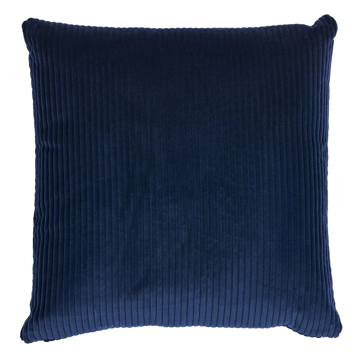 Schumacher Navy 22" X 22" Wyatt Corduroy Pillow