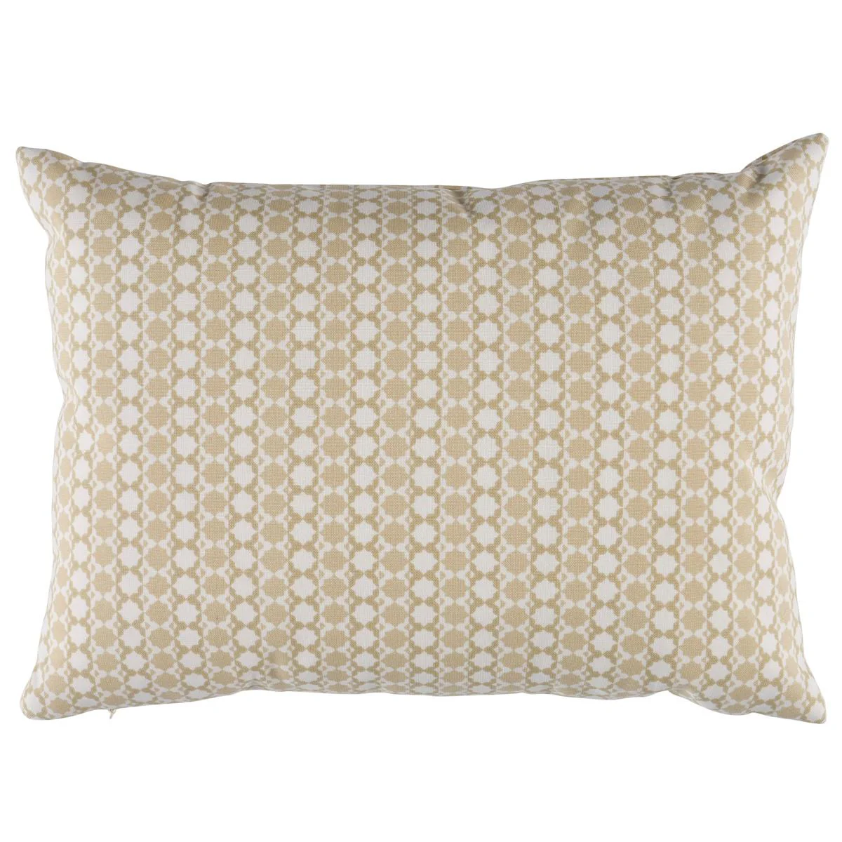 Schumacher Neutral 16" X 12" Posy I/O Pillow - Image 2