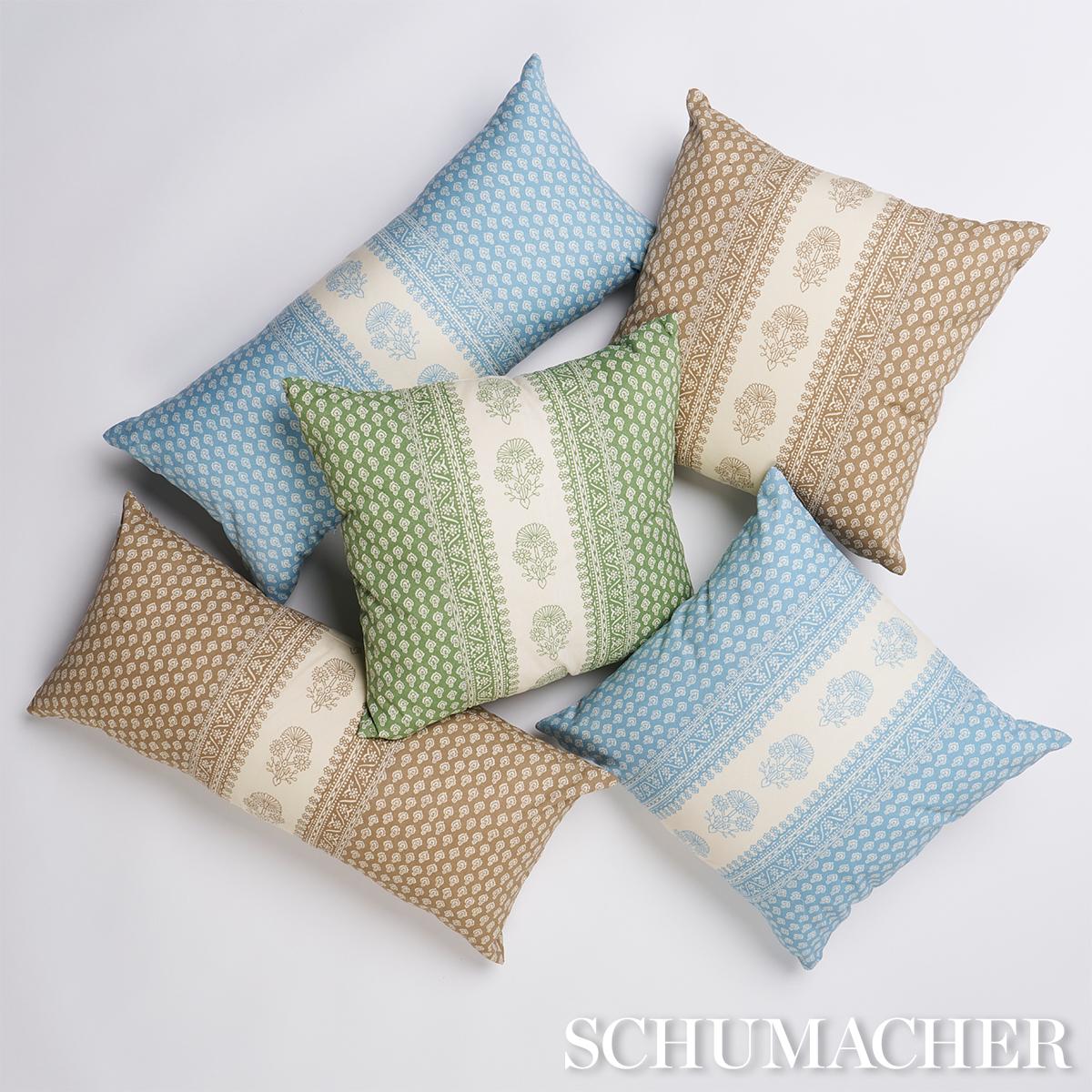 Schumacher Neutral 20" X 20" Hyacinth I/O Pillow - Image 4