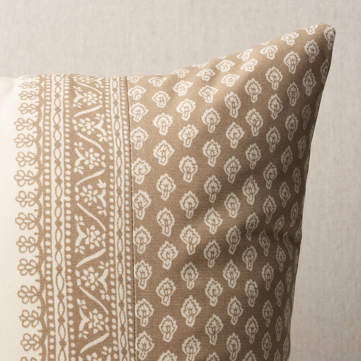 Schumacher Neutral 30" X 14" Hyacinth I/O Pillow - Image 3