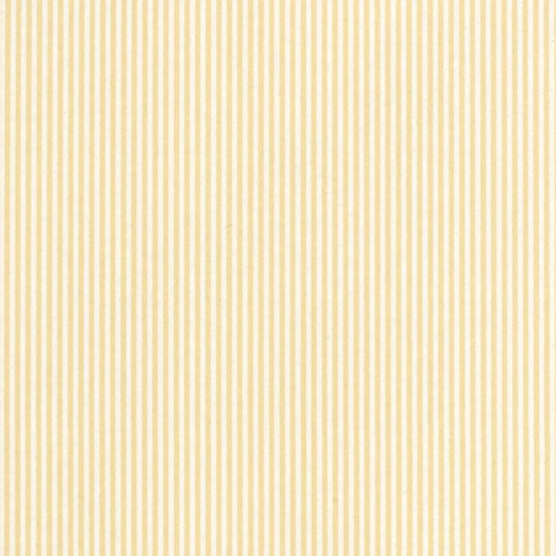 Schumacher Newport Stripe Maize Wallpaper - Image 2