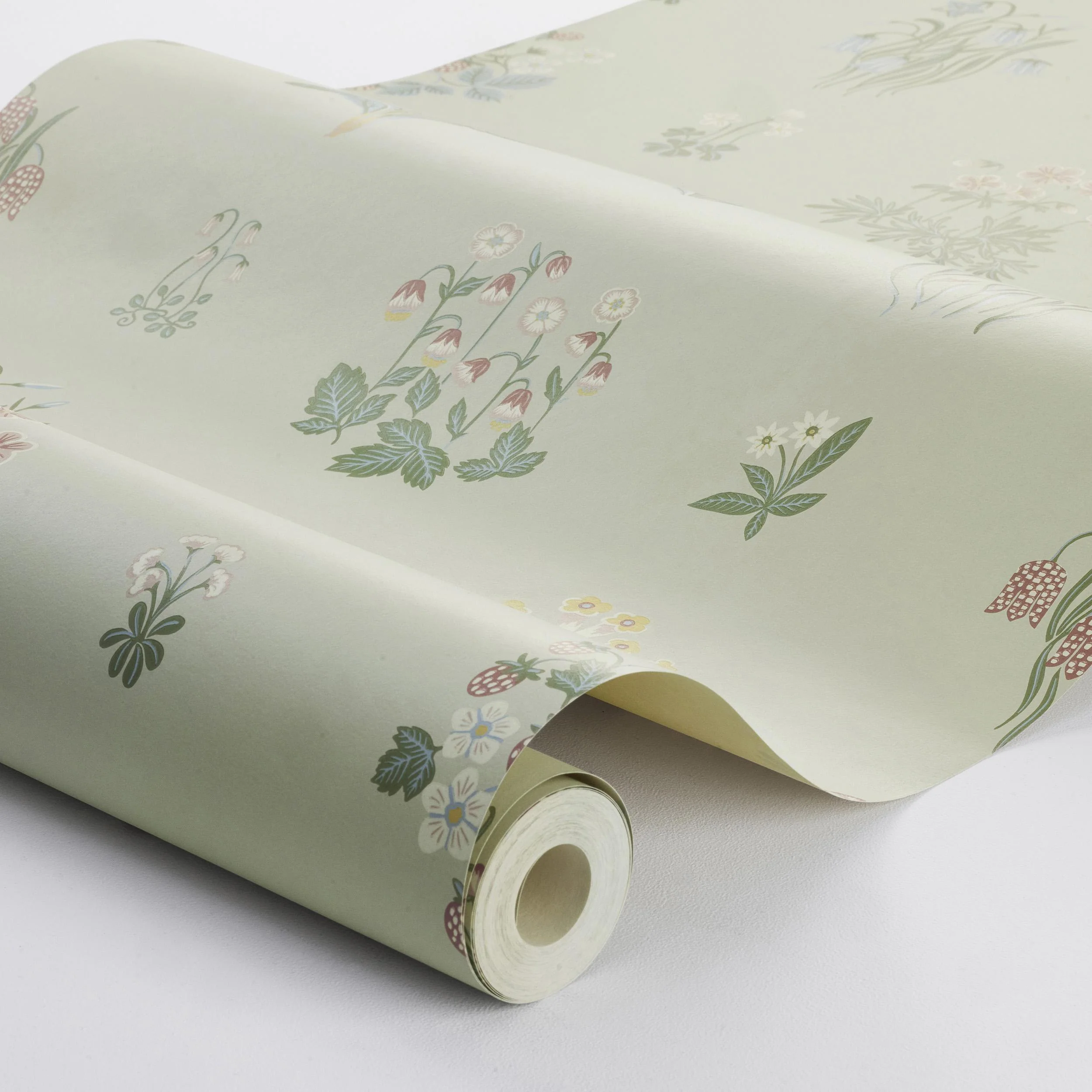 Schumacher Ängsflora Sage Wallpaper - Image 2