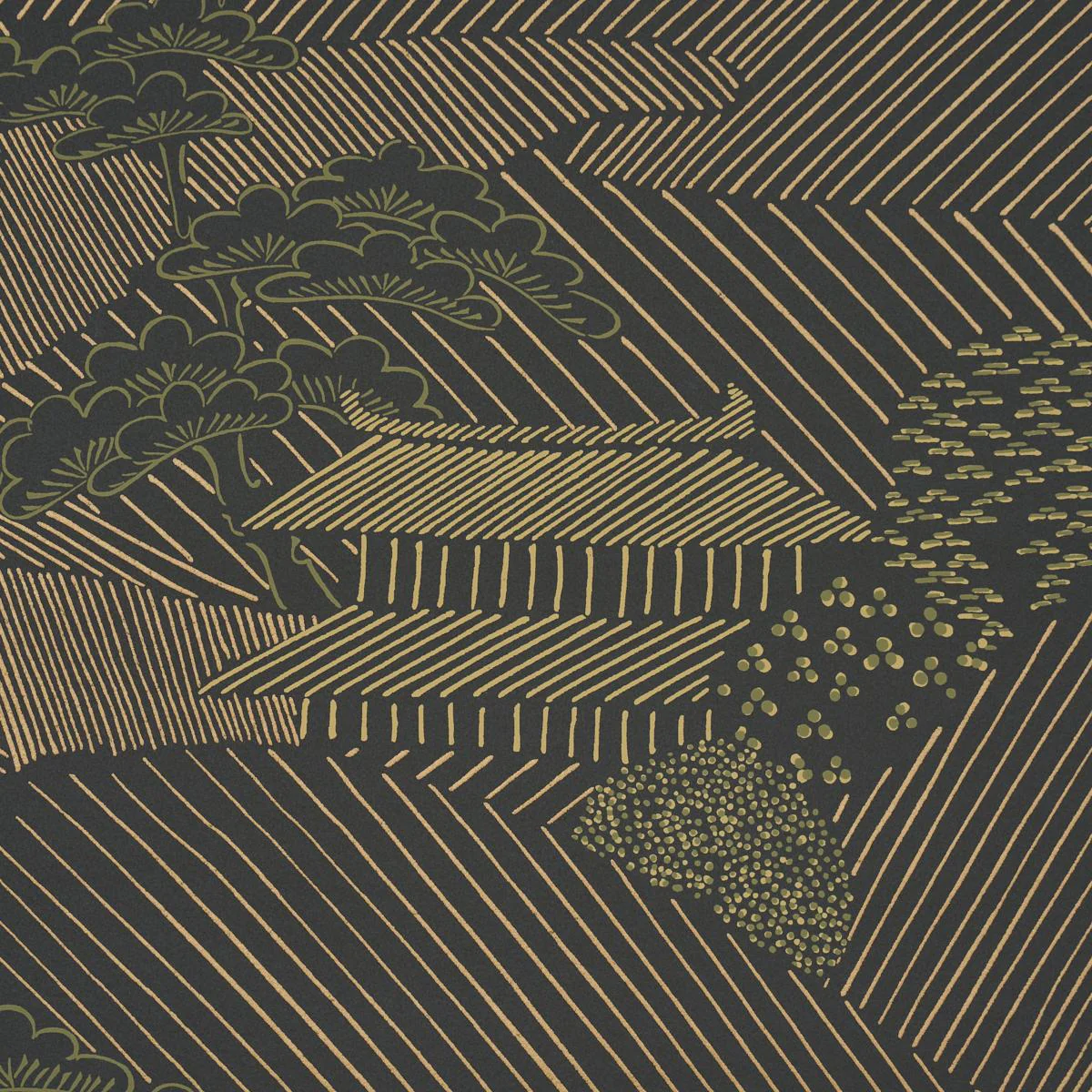Schumacher Nikko Glimmer Wallpaper - Image 3
