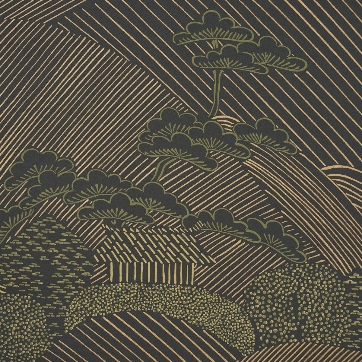 Schumacher Nikko Glimmer Wallpaper - Image 4