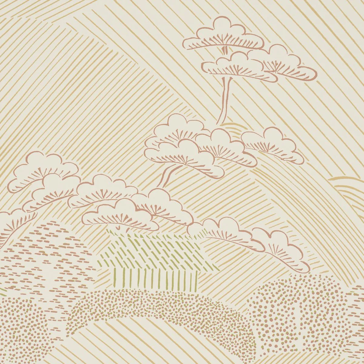 Schumacher Nikko Neutral Wallpaper - Image 4