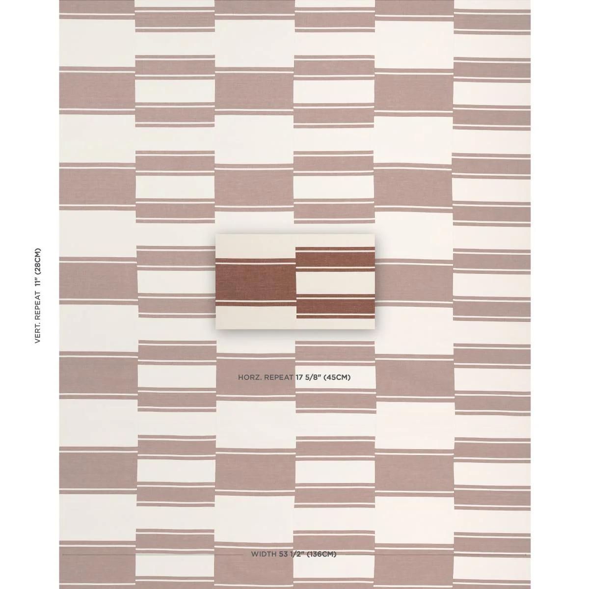 Schumacher Nomad Rust Fabric - Image 2