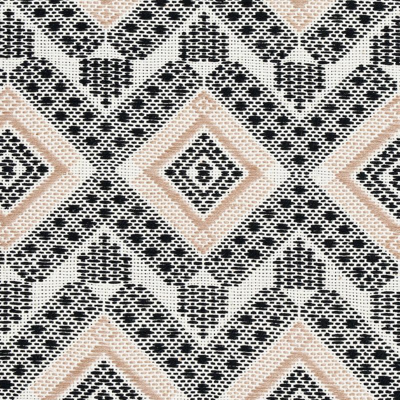 Schumacher Ocosito Hand Woven Black Fabric - Image 4