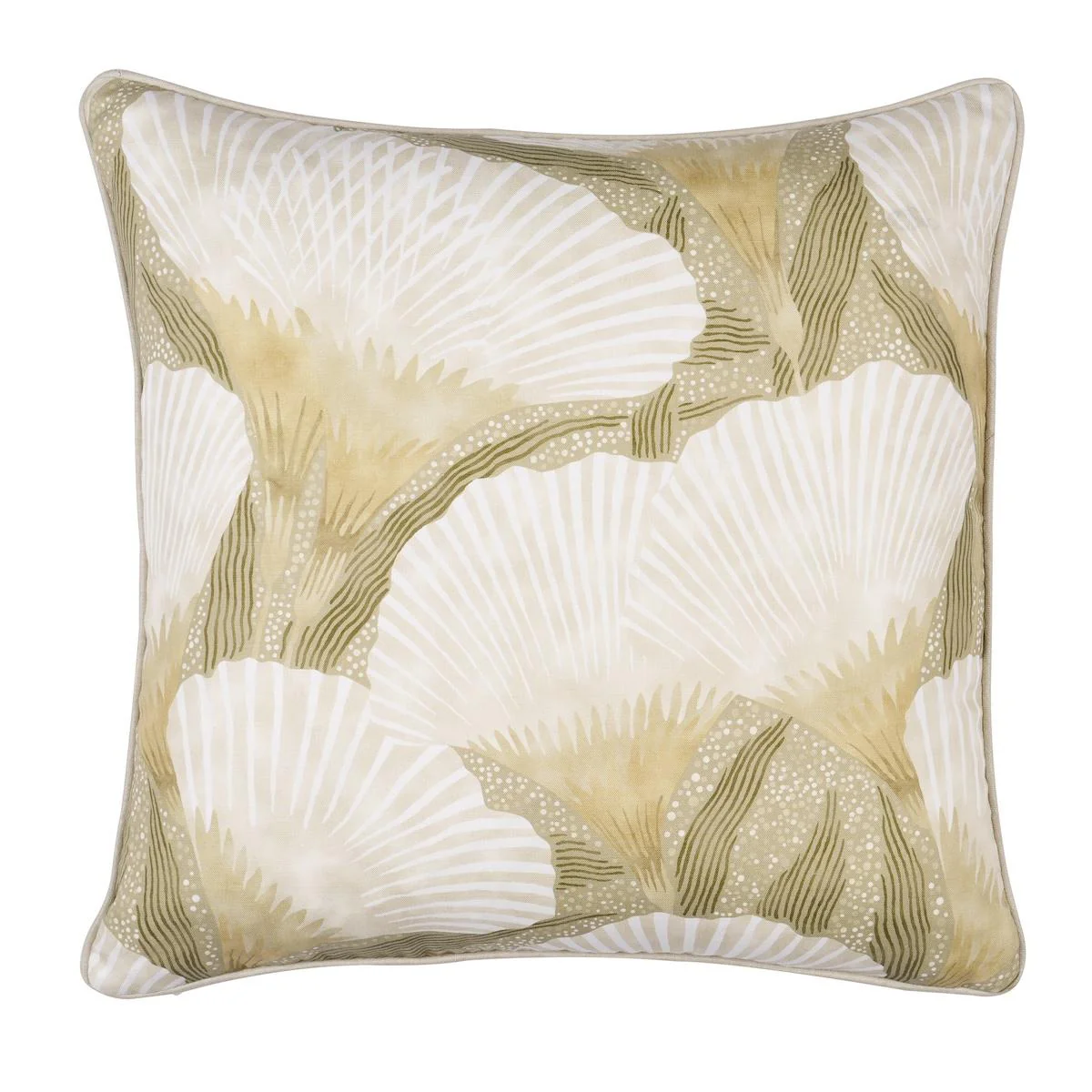 Schumacher Olive 18" X 18" Constance Pillow