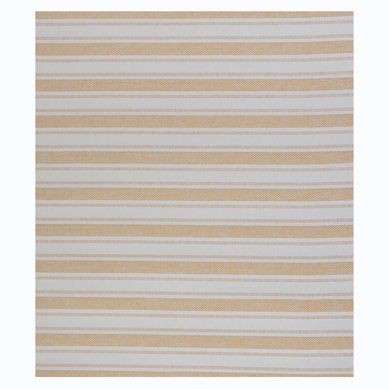 Schumacher Oxnard Paperweave Yellow Wallpaper - Image 3