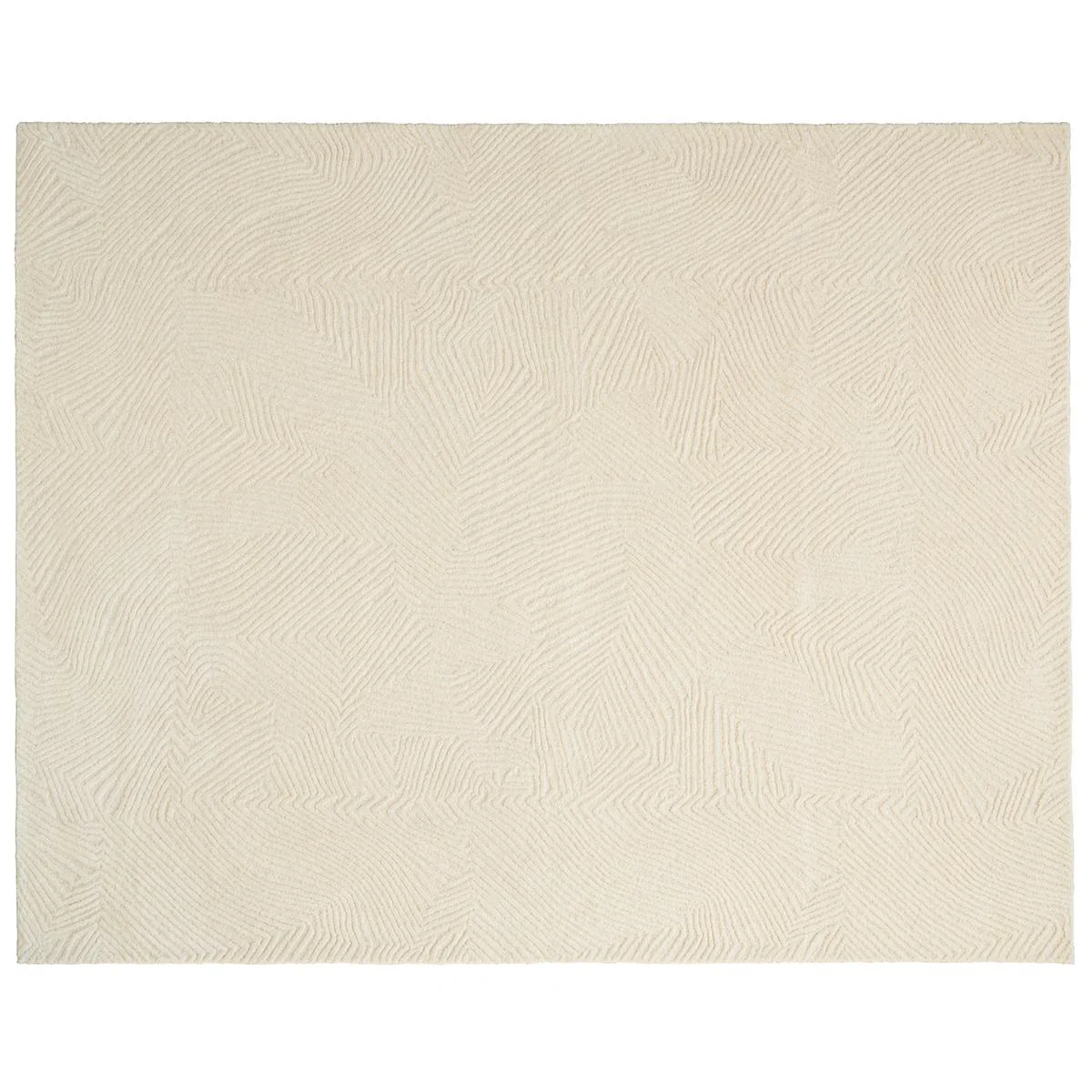 Schumacher Parchment 0.83' X 1.17' Rimini Rug
