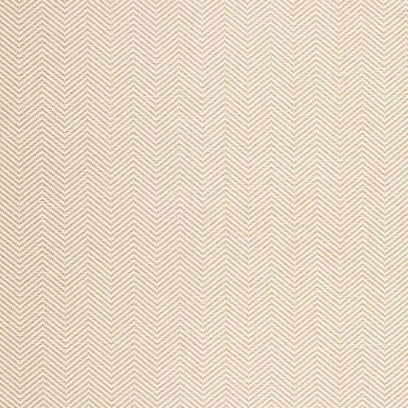 Schumacher Pearce Herringbone Bone Wallpaper - Image 2