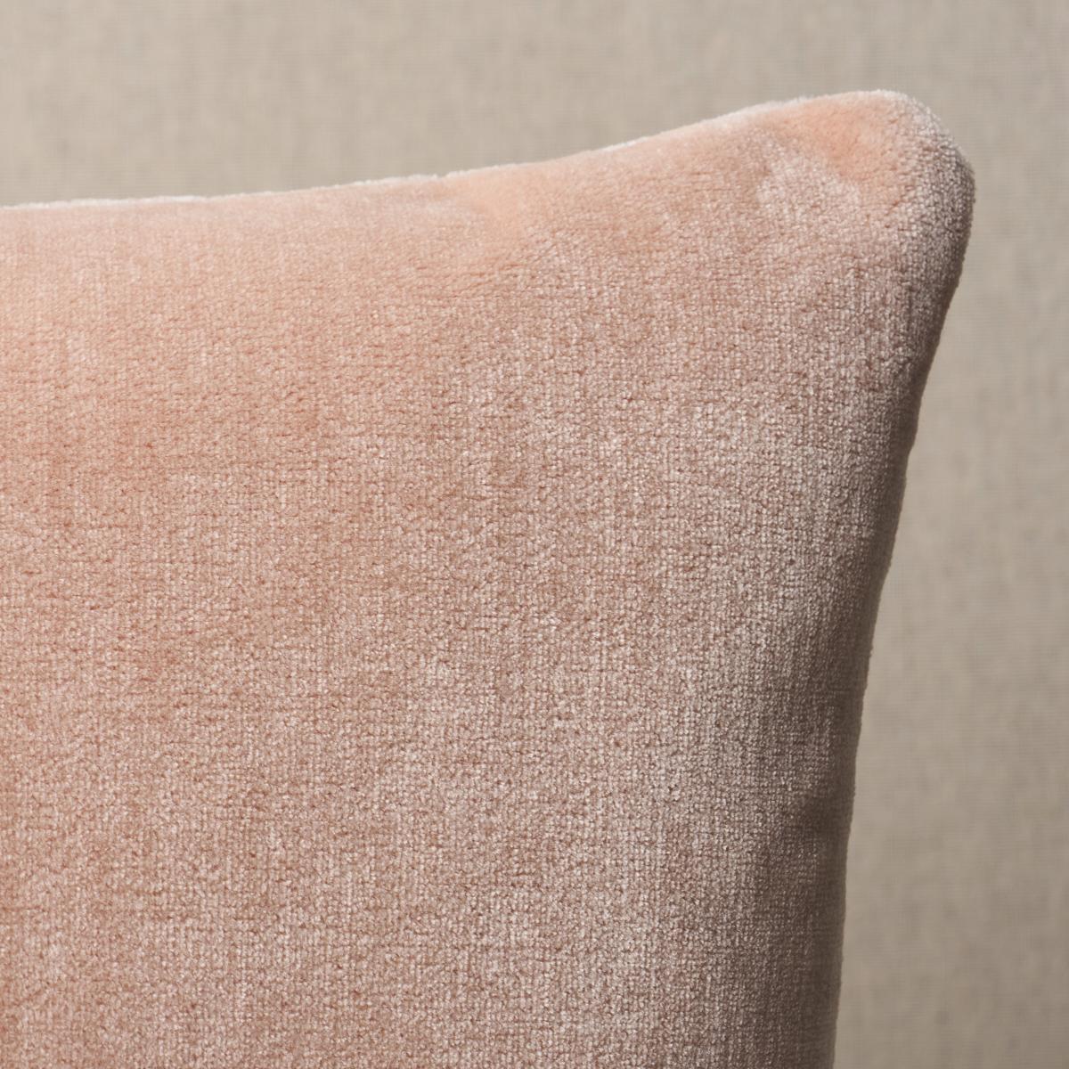 Schumacher Petal 24" X 24" Venetian Silk Velvet Pillow - Image 2