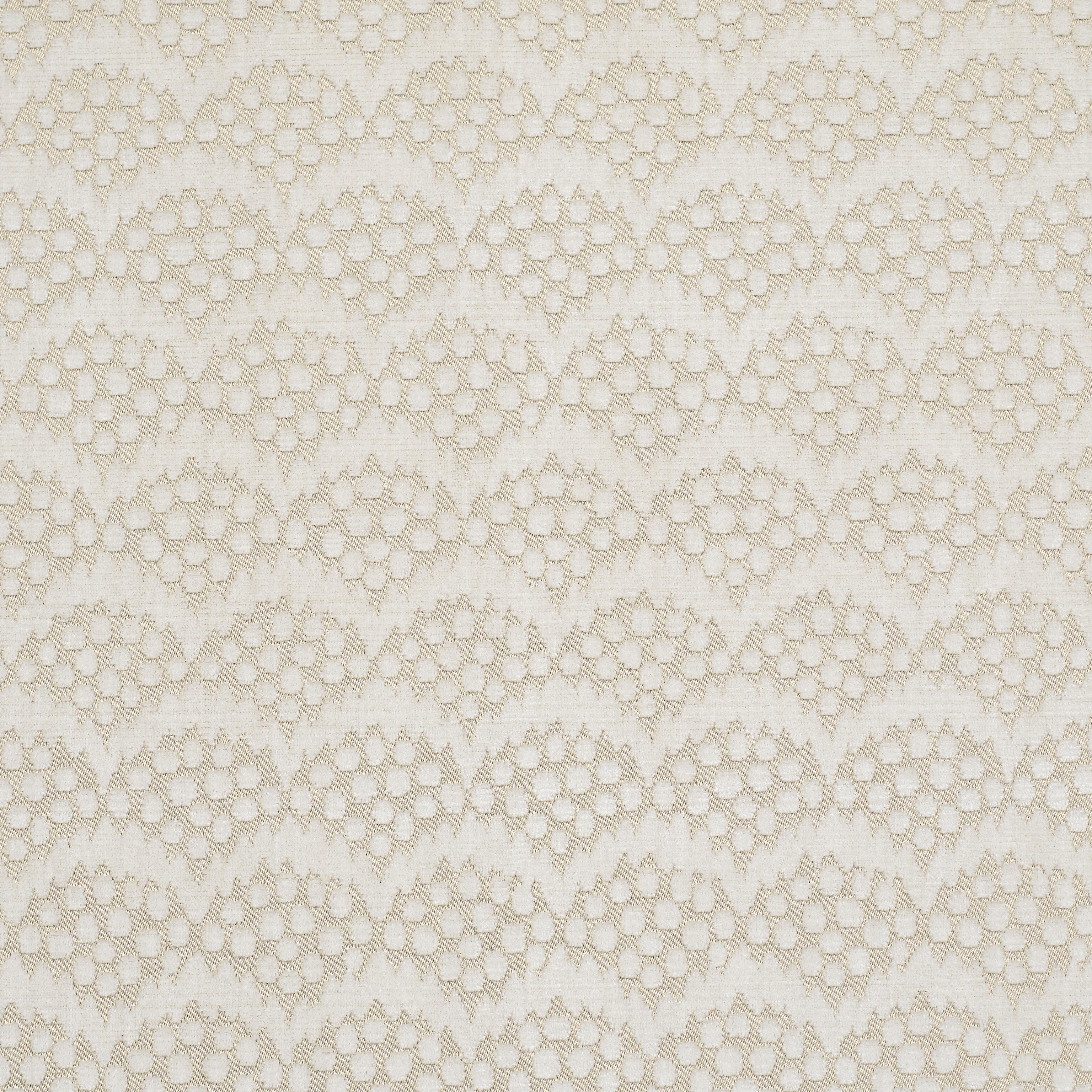 Schumacher Pollen Cut Velvet Almond Dust Fabric