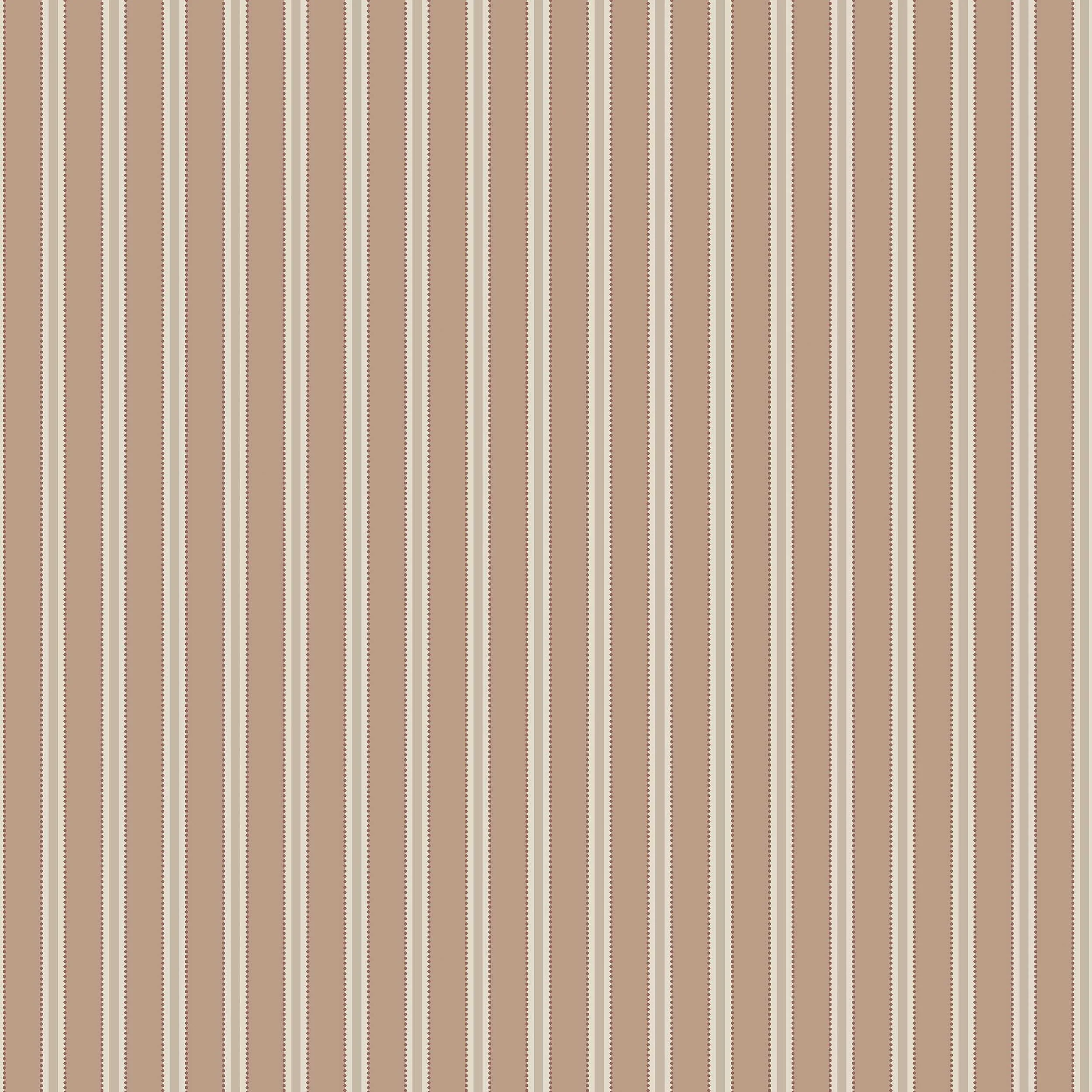 Schumacher Pärlrand Terracotta Wallpaper