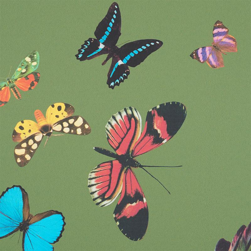 Schumacher Queen'S Flight Panel Set Green Wallpaper - Image 4